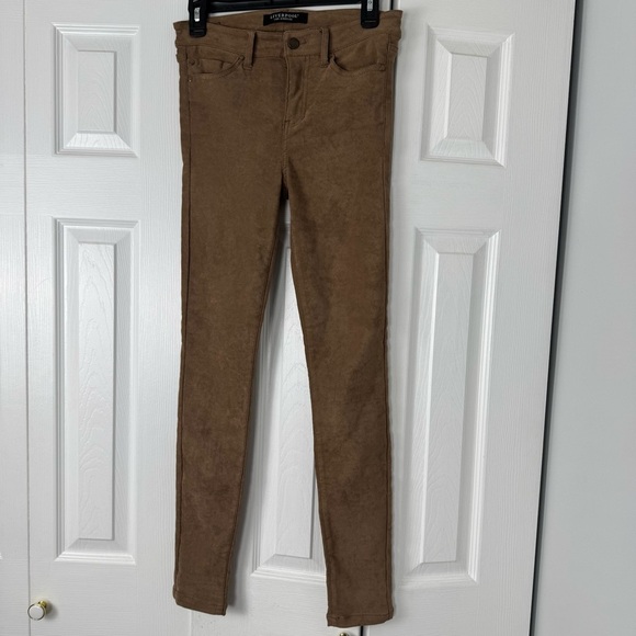 Liverpool Denim - Liverpool Brown Women's Suede Pants
